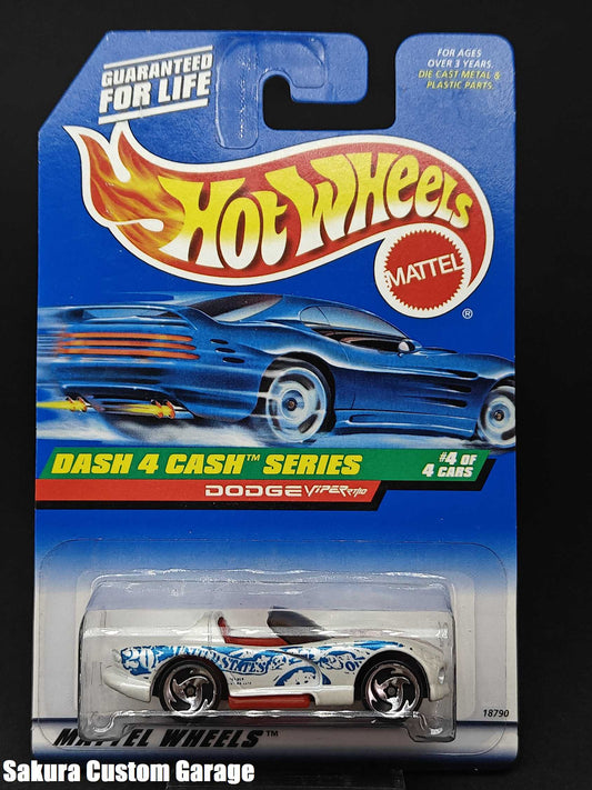 Hot Wheels - Dodge Viper RT/10  (1998) 4/4 Dash 4 Cash #724