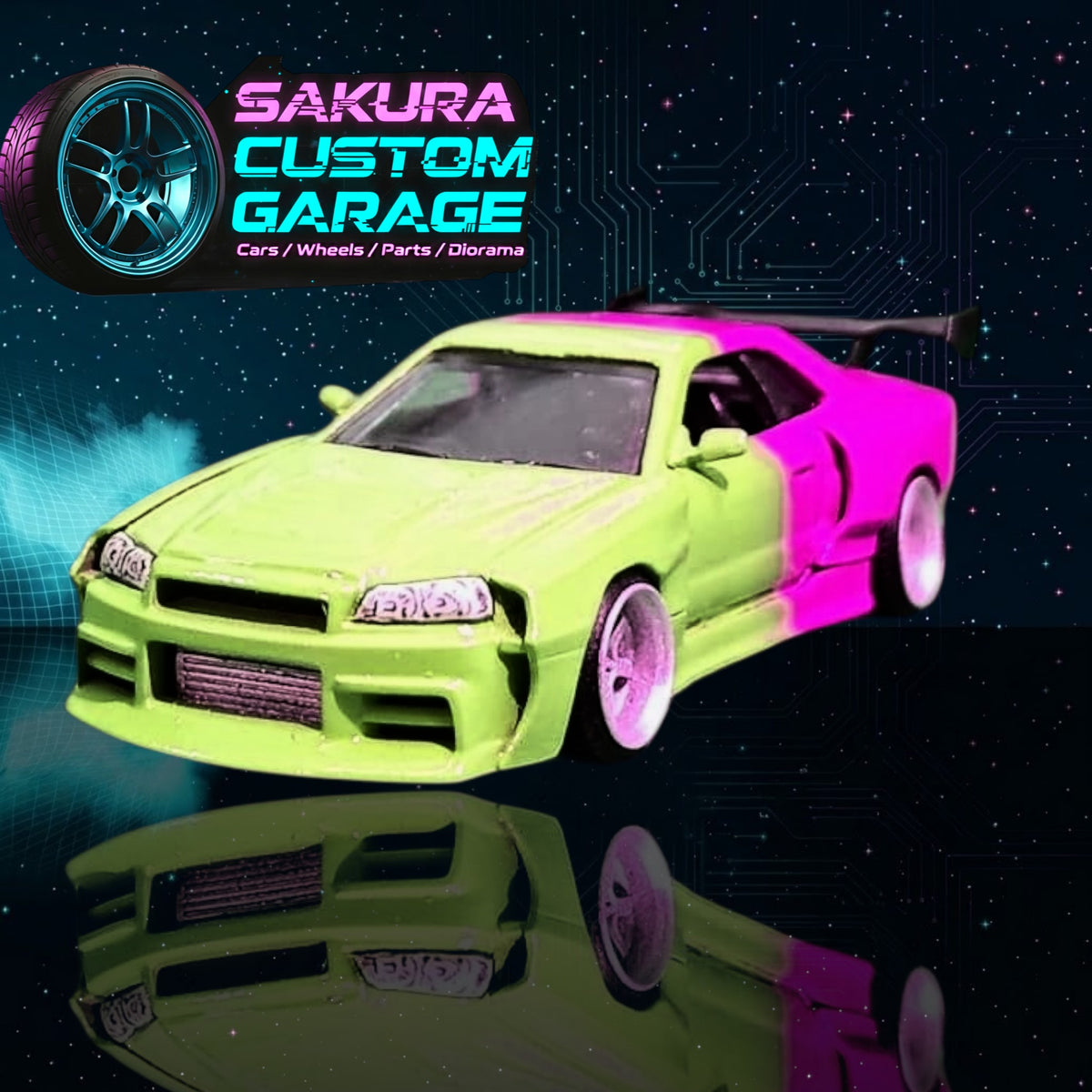 1/64 Bodykit: Nissan Skyline  GT-R R34 (BCNR34) Fatboy Bodykit - Nissan_005