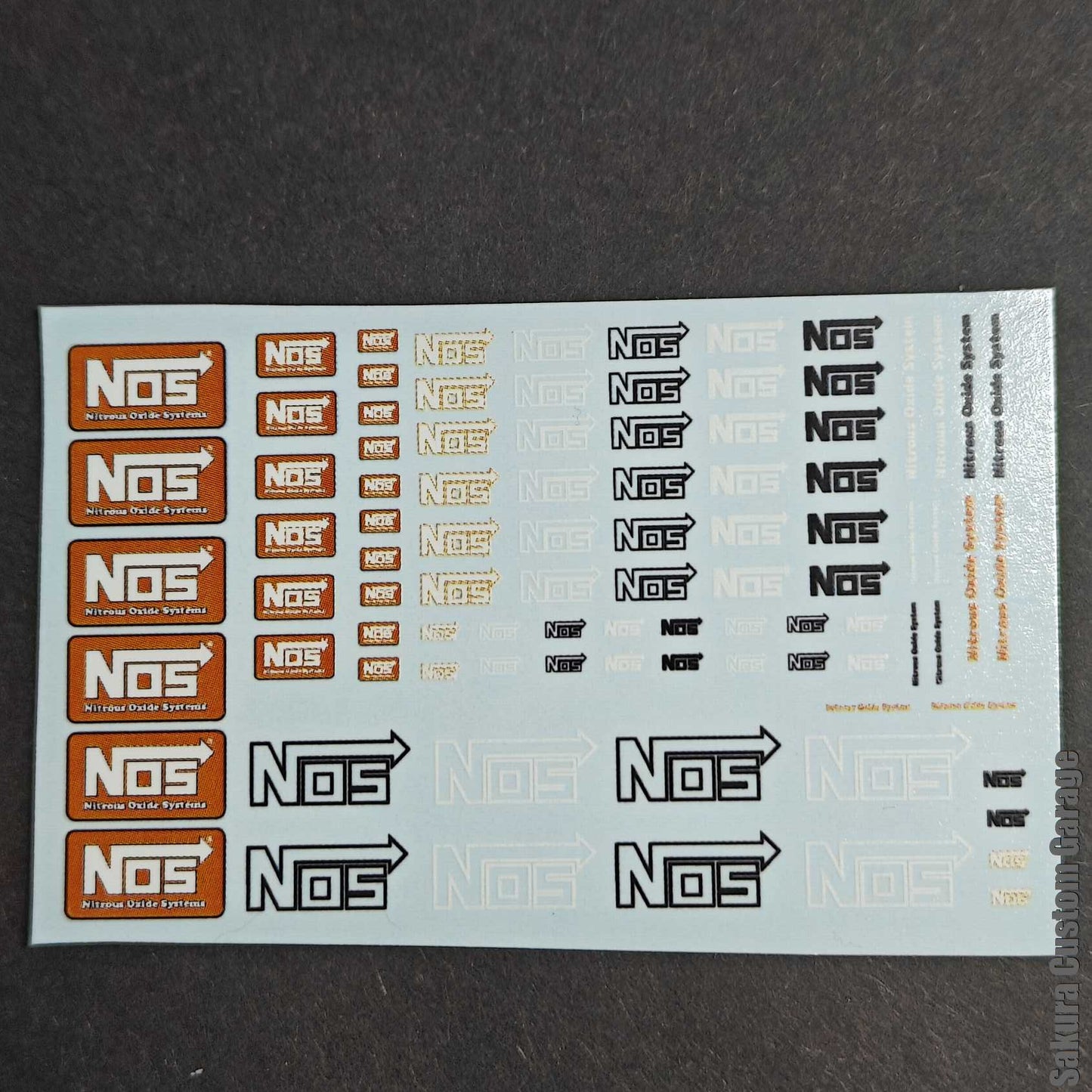 1/64 Waterslide Decals – NOS Performance