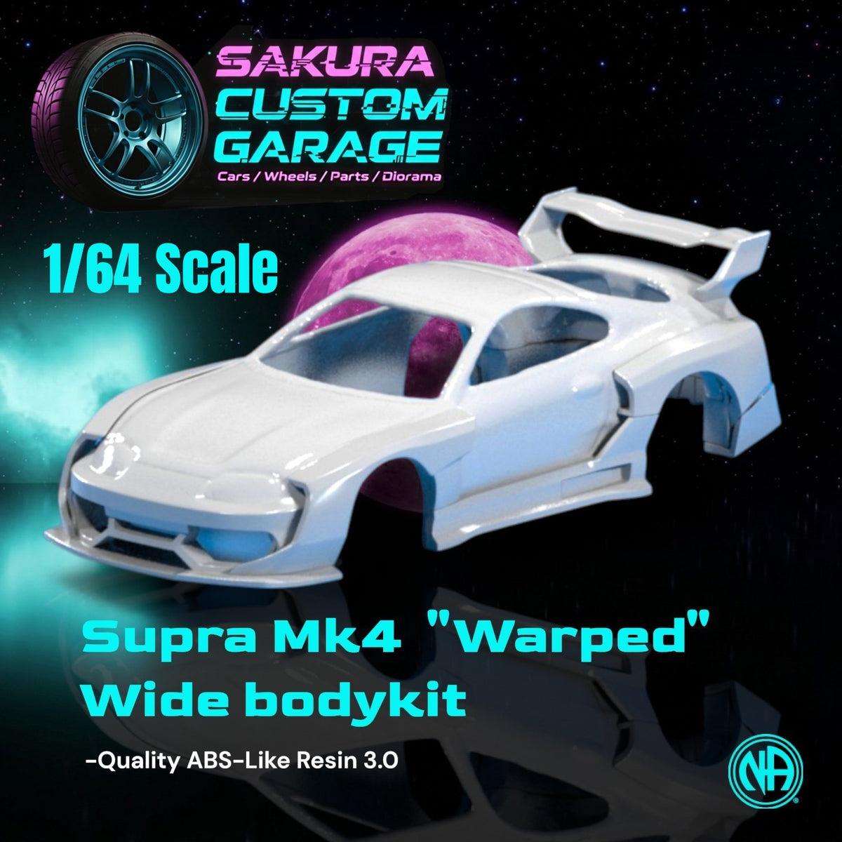 1/64 Bodykit: Toyota Supra Mk4 - Warped Bodykit  - Toyota_002